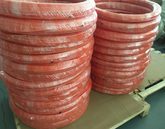 Non-toxic and Corrosion-resistant Orange FEP Tube - High-Quality Fluoropolymer Tube for Industrial & Commercial Use